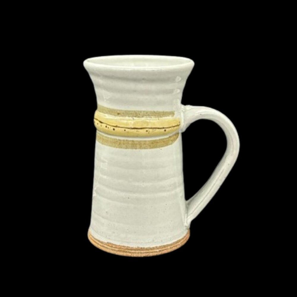 Hand Thrown Art Pottery Tankard Stein Mug Pitcher 7"